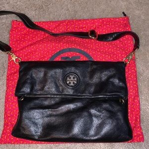 Tory Burch Black Leather Crossbody Bag